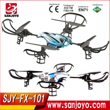 Auto-pathfinder 2.4G 4.5CH Gyro télécommande quadcopter avec caméra HD et LED LIGHT facile à voler rc jouet SJY-FX101